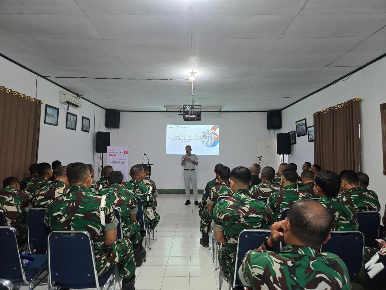 Jasa Raharja NTB Tingkatkan Keselamatan Berkendara melalui Sosialisasi Safety Riding di Denpom IX/2 Mataram