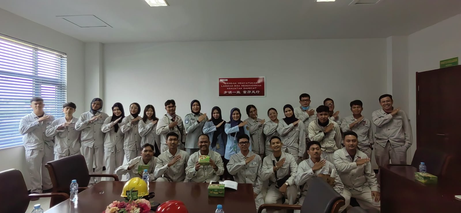 Jasa Raharja Tanjungpinang dan Balai Kekarantinaan Kesehatan Kelas 1 Tanjungpinang menggelar Kegiatan Sosialisasi dan Pelatihan Pertolongan Pertama Gawat Darurat (PPGD) dan Bantuan Hidup Dasar (BHD) di PT Bintan Harbour Energy
