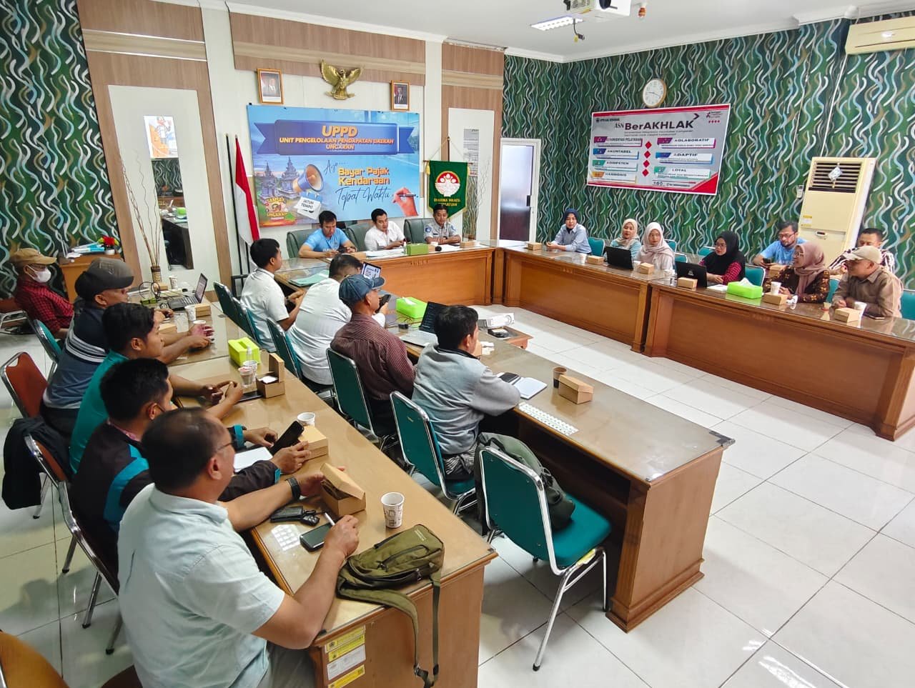 Jasa Raharja Ungaran Perkuat Sinergi dengan 8 BUMDes, Dorong Kepatuhan Pajak Kendaraan