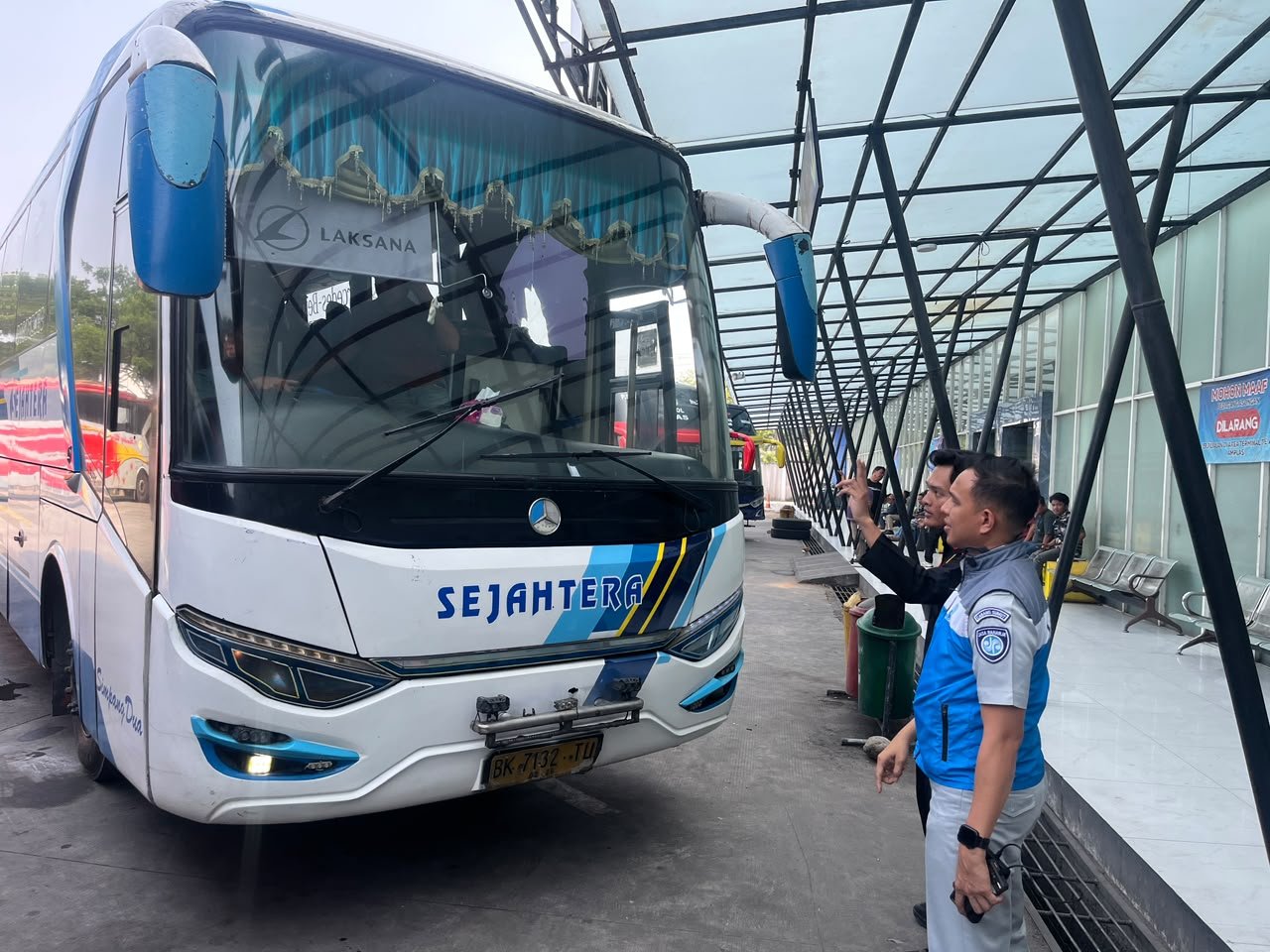 Perkuat Keselamatan Angkutan Umum, Jasa Raharja Bersama Dishub dan BPTD Gelar Ramp Check