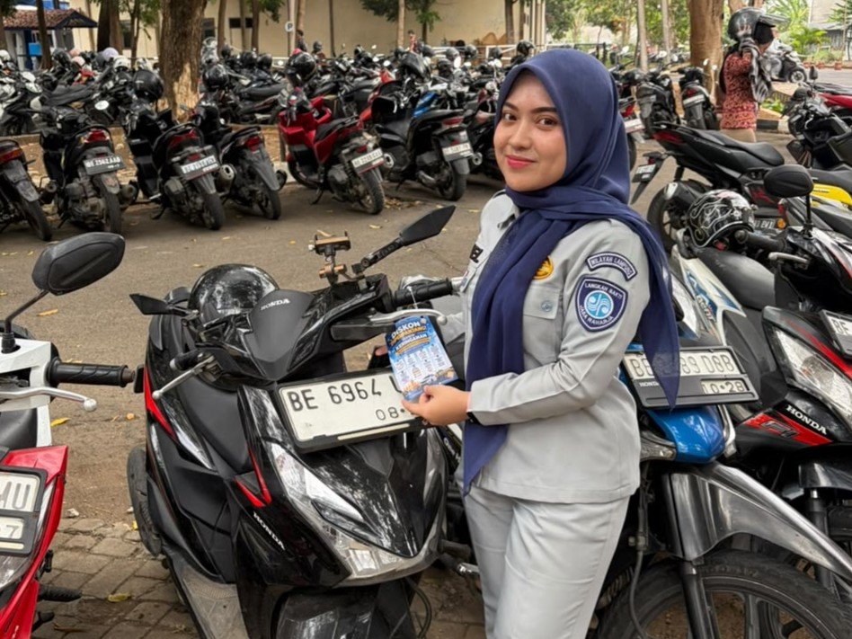 Jasa Raharja Lampung Perluas Edukasi Keringanan Pajak Kendaraan melalui SIGER PARKIR di Universitas Lampung