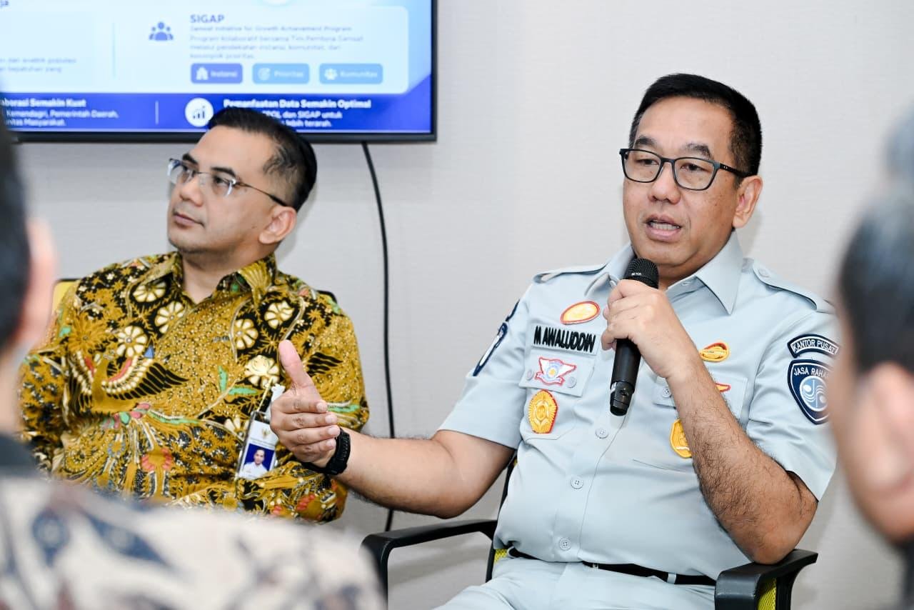 Diskusi dengan Forum Wartawan Perhubungan, Muhammad Awaluddin Paparkan Transformasi Peran Jasa Raharja
